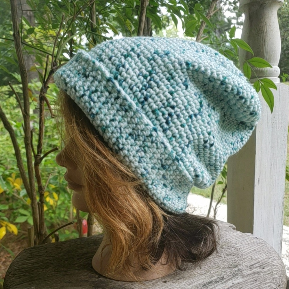 Handmade slouchy beanie